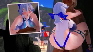 It is a lady’s taste to respond when something is done to her - iwara animation on Crohasit